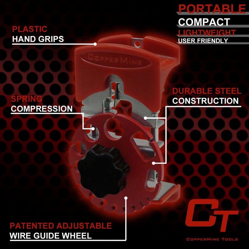 CopperMine Handheld Copper Wire Stripper Tool using Stock Blade, Cable Stripping Machine for Scrap Copper Recycling - Image 5